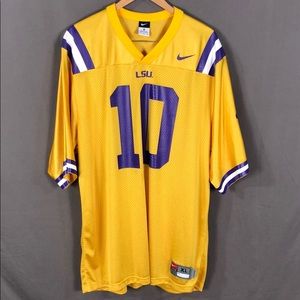 EUC Nike LSU Football Jersey XL (047)
